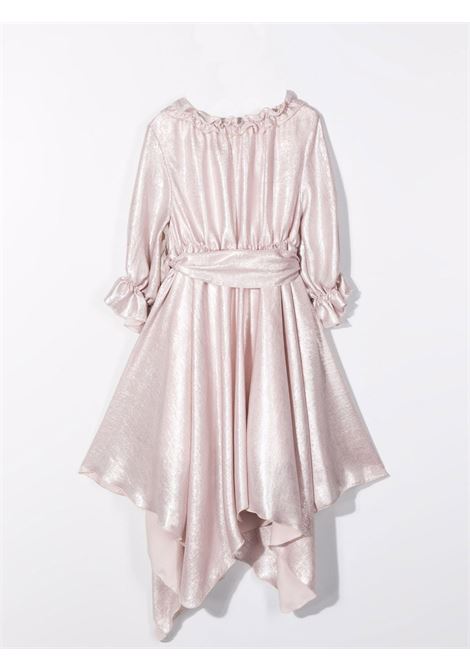 Asymmetrical lam? dress LA STUPENDERIA | CJAB84X34TVV